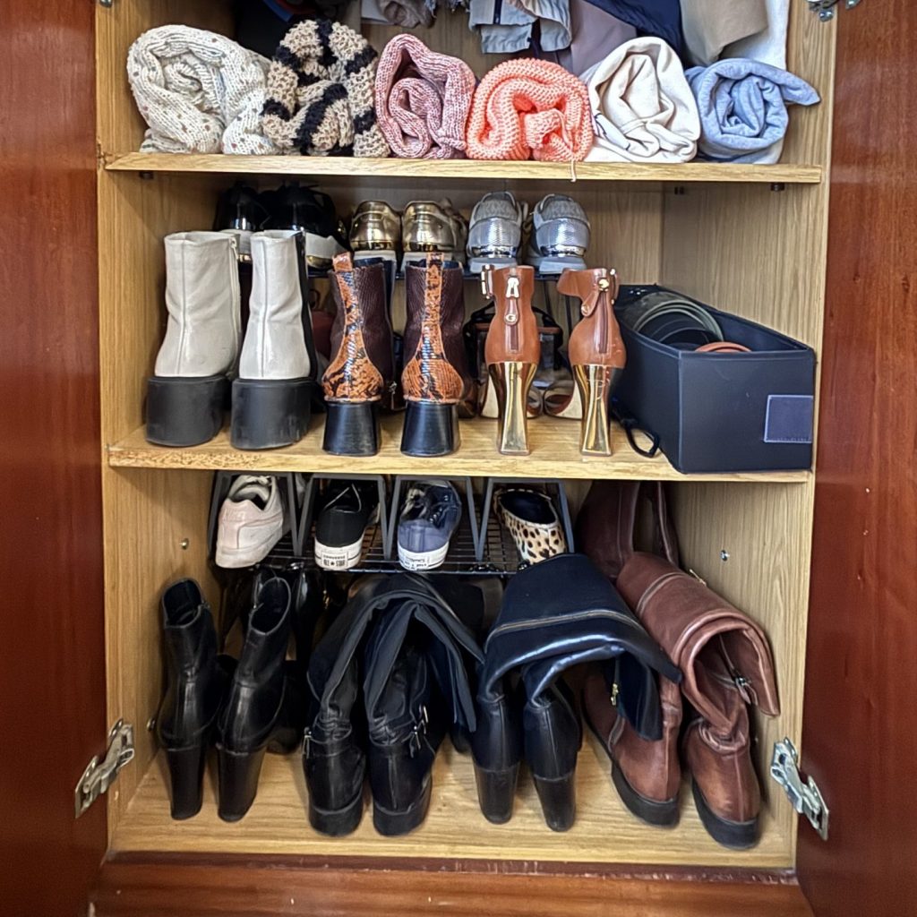 Organización de espacios de un cambio de armario en Madrid