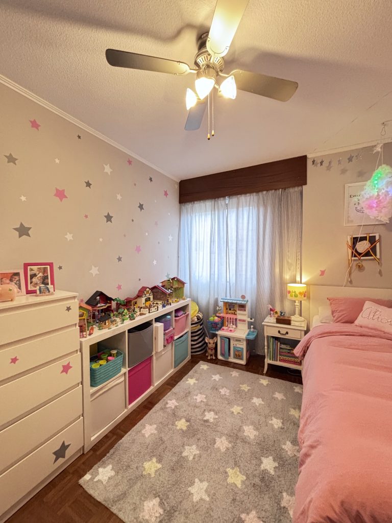 Organización de espacios de una habitación infantil en Madrid